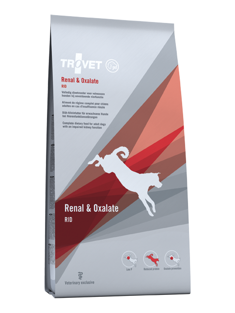 Trovet RID Renal & Oxalate dog 3kg