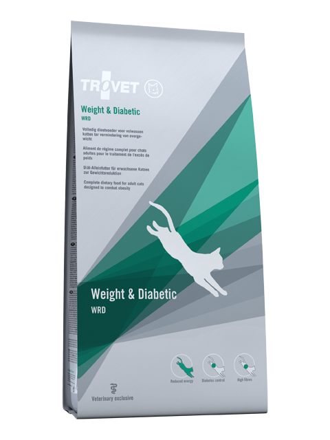 Trovet cat WRD Weight & Diabetic 3kg