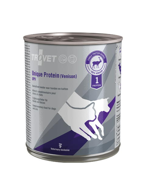 Trovet dog/cat UPV Unique protein 800g (peura)