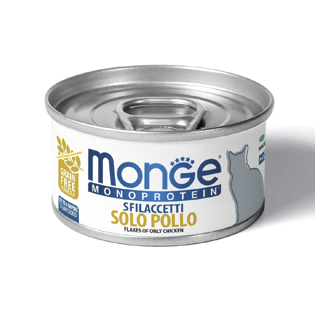 Monge Monoprotein cat  kana hiutal 80g prk me24