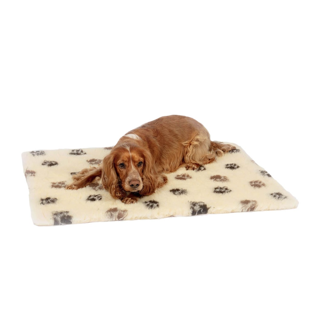 Danish Design fleece makuualusta beige ruskea , poistuu valikoimasta
