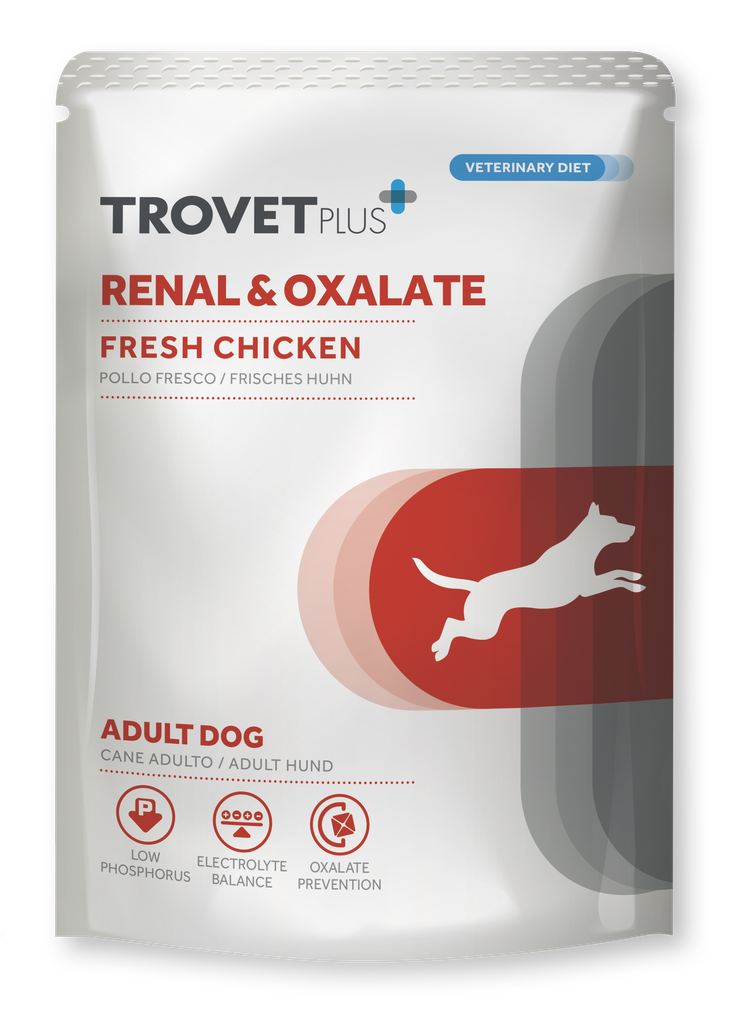 Trovet Plus Dog Adult Renal & Oxalate pouch 300 gr