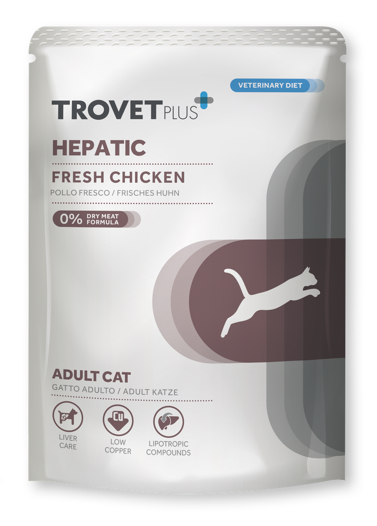 Trovet Plus Cat Adult Hepatic pouch 85 g
