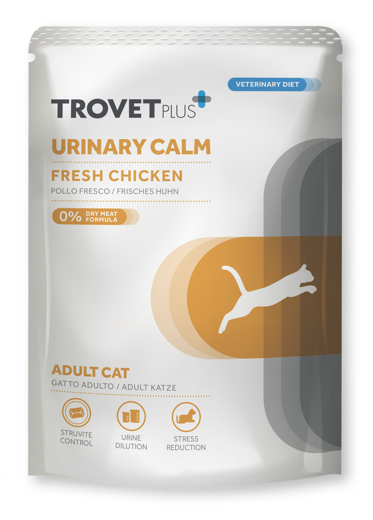 Trovet Plus Cat Adult Urinary Calm (kana) pouch 85 g