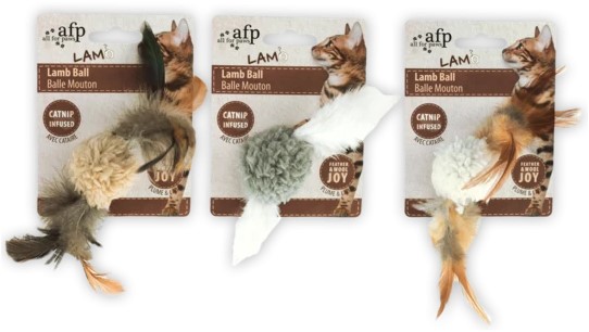 Lampaanvilla linnun äänellä kissanlelu , poistuu valikoimasta