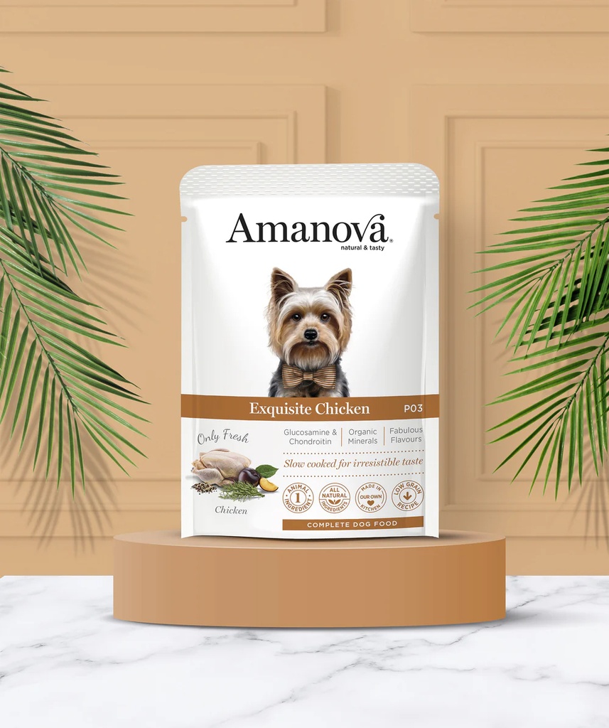 Amanova dog adult Exquisite kana 300 g pouch