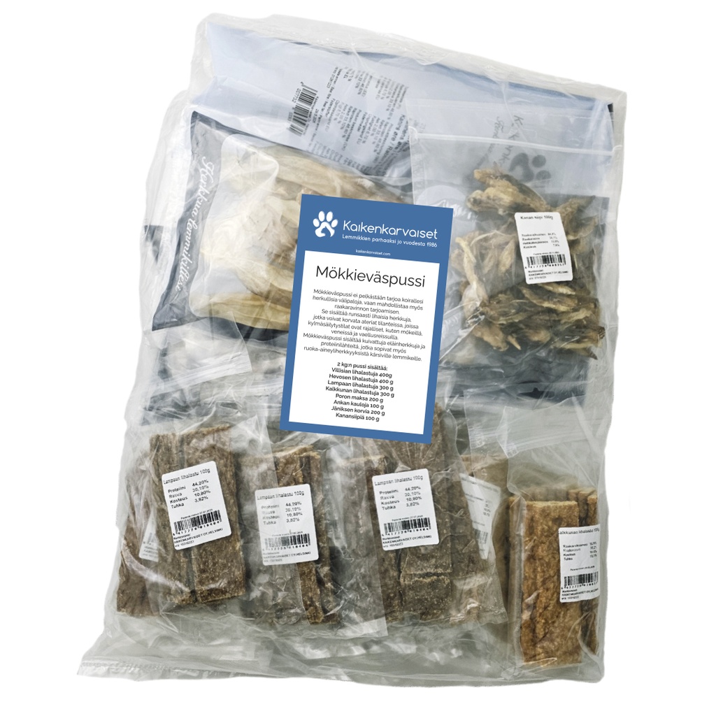 Mökkieväspussi 1,2kg (kopio)