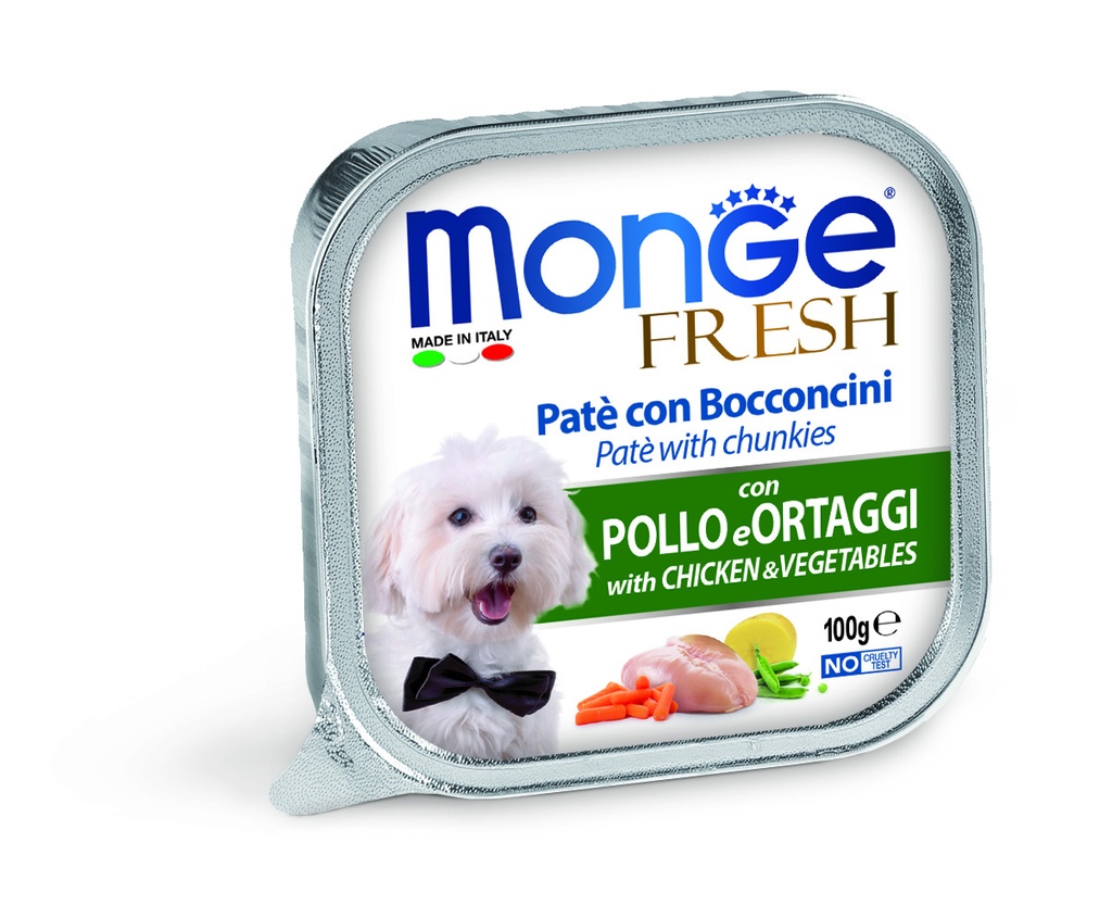MONGE DOG FRESH TURKEY GR.100x32 (kopio)