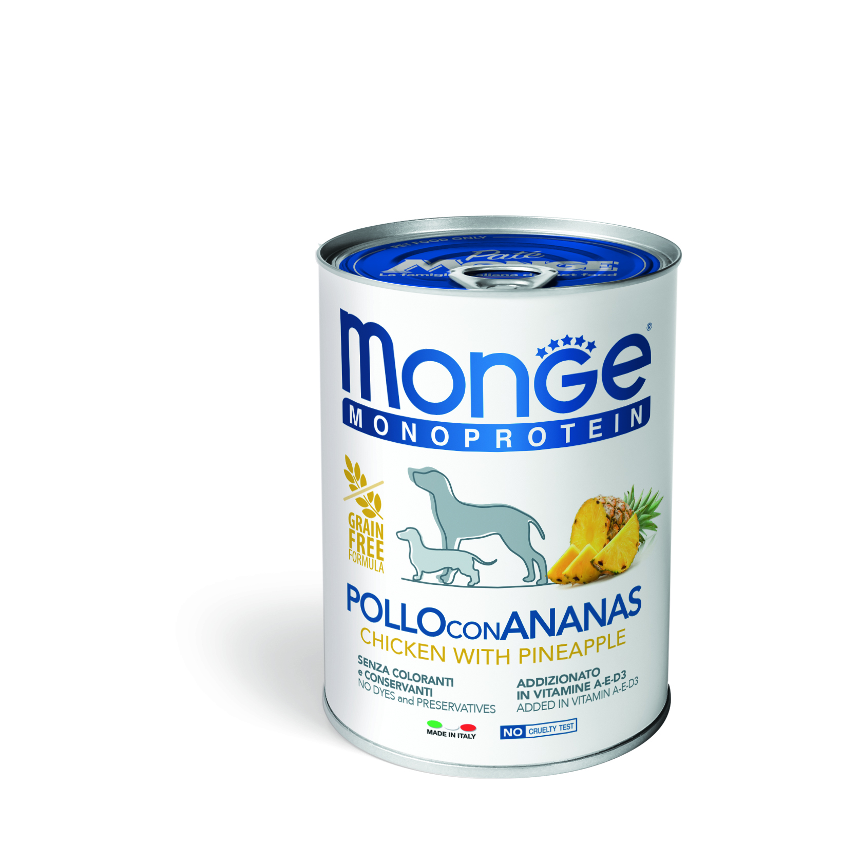 Monge dog adult Monoprotein Kana-ananas 400g