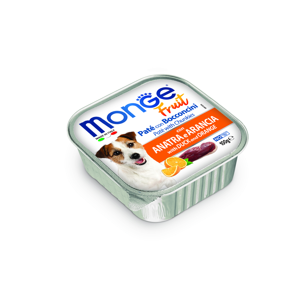 Monge dog adult Fruit ankka-appelsiini 100g
