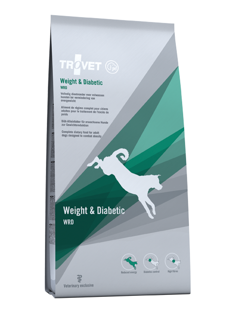 Maistelupussi Trovet dog WRD Weight & Diabetic 100g