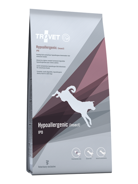 Maistelupussi Trovet dog IPD Hypoallergenic 100g (hyönteinen)