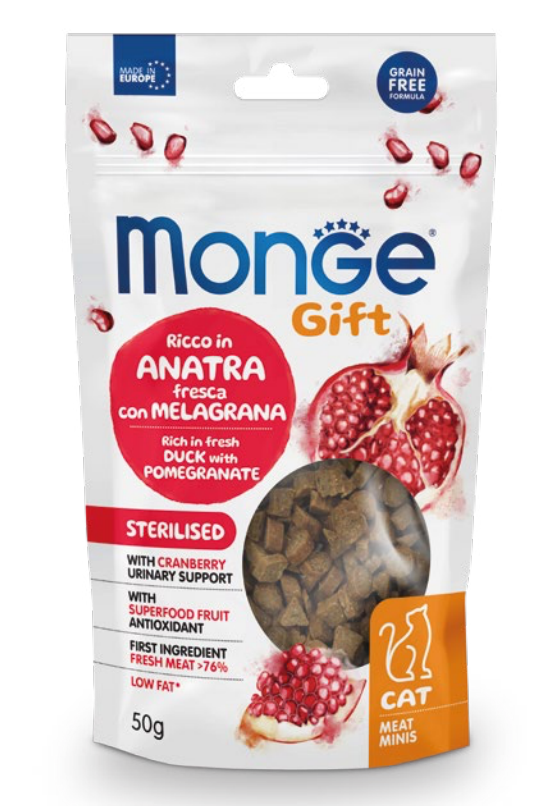 Monge Gift Meatmin Ster Duck/Pomegr 50 g