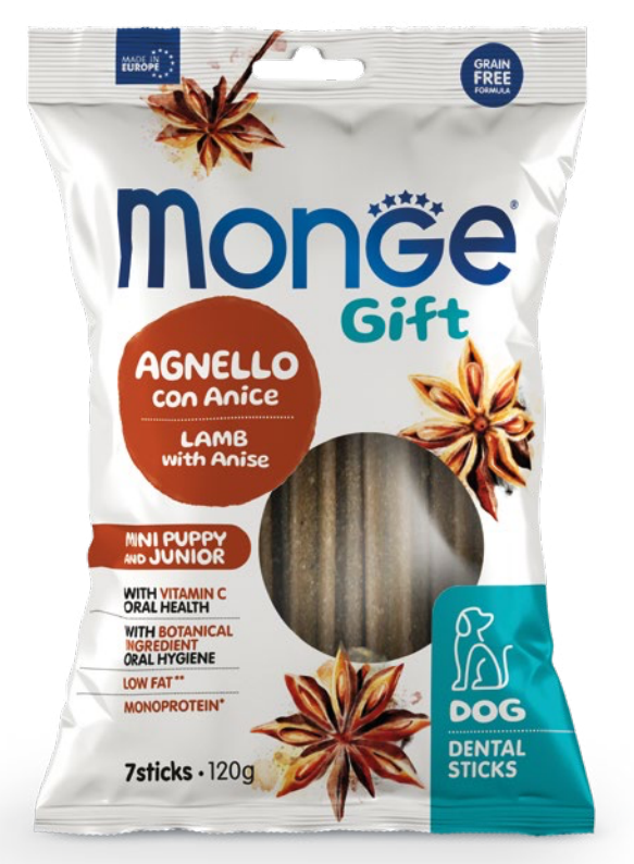 Monge Gift Dental Puppy & Junior Agn/Anis 120g