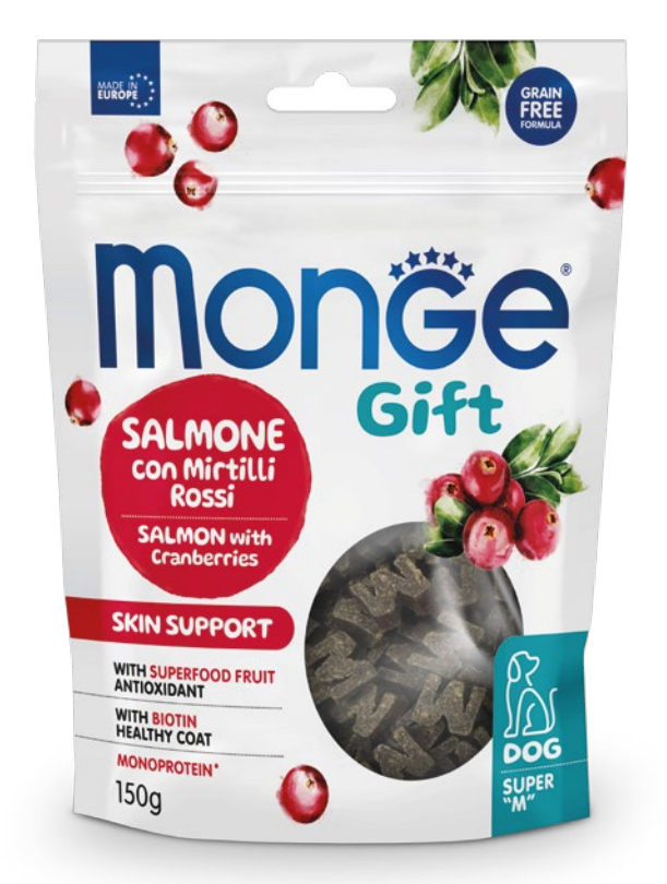 Monge Gift Dental Supm Skin Salm/Cran 150g
