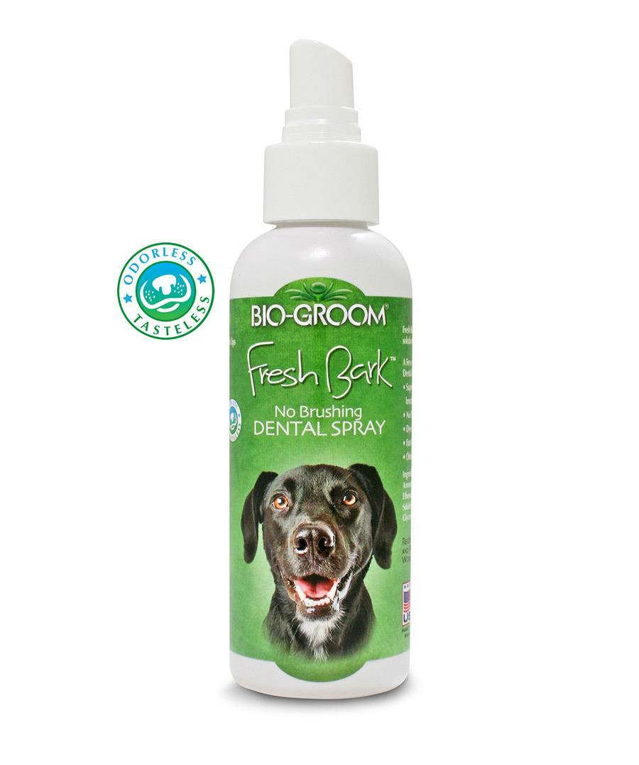 Bio-Groom Fresh Bark Dental Spray Tasteless 4oz/112g