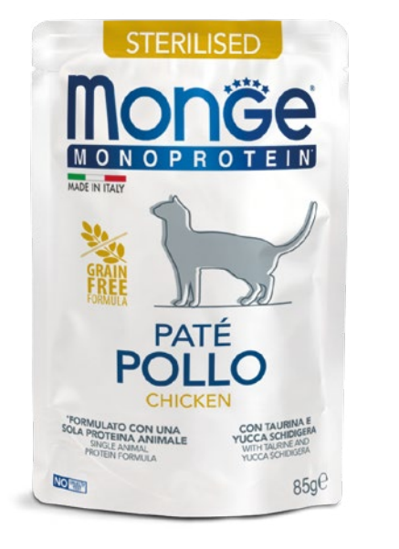 Monge cat Monoprotein kana 85g pouch