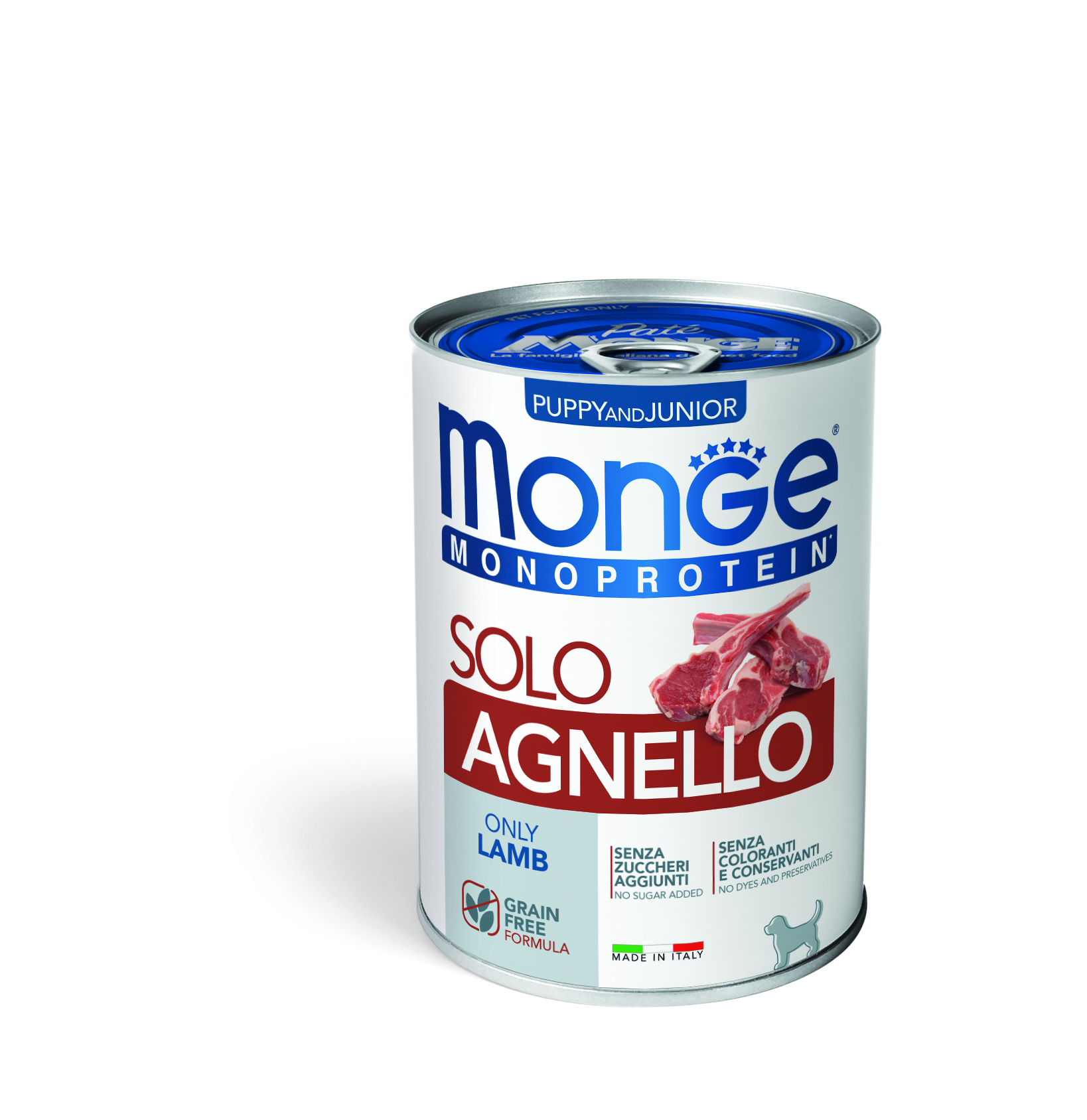 Monge dog puppy Monoprotein lammas 400g