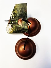[170312] Gardenlife talipallokellot 2 kpl,  kupari  (tukkup.12)