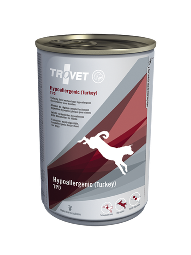 [285676] Trovet dog TPD Hypoallergenic 400g (kalkkuna)