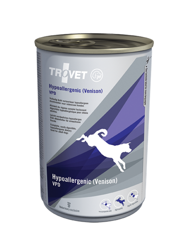 [280136] Trovet dog VPD Hypoallergenic 400g (peura)