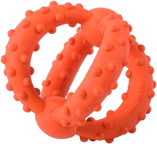 [31002] Major Dog DUMMY Greifball Krake - noutopallo Mustekala Large 32,5 cm x 30 cm