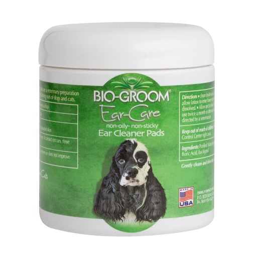 [121001] Bio-Groom Ear-Care™ ear cleaning pads 25pcs