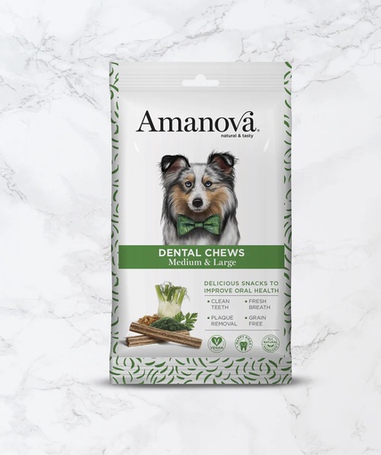 [272001] Amanova dog adult Dental puruherkku medium & large vegan