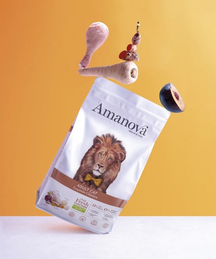 [248104] Amanova cat adult Kana & kvinoa low grain 6 kg