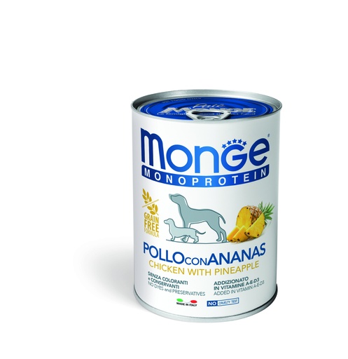 [281341] Monge dog Fruit Chicken-pineapple 400g